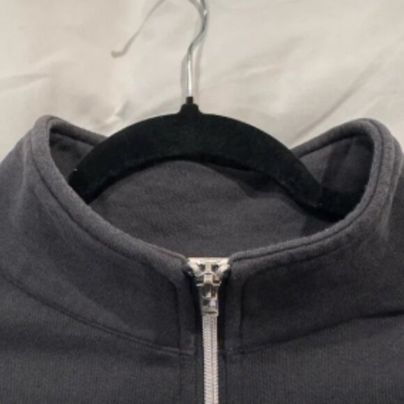 Auth. ✅ Women’s ALO Yoga Accolade 1/4 Zip Pullover in “Anthracite” Size Medium - Picture 5 of 6